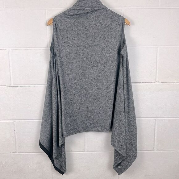 Athleta Women’s Om wrap in powervita heathered gray NWT - Picture 4 of 7